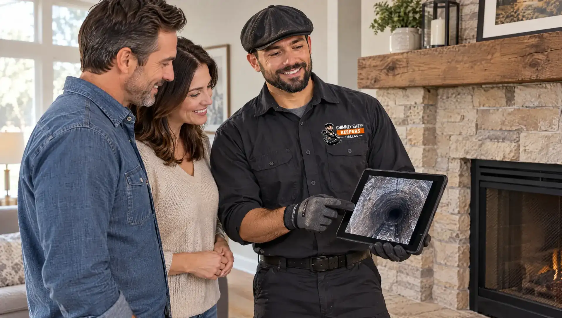 Chimney Inspection in Dallas by Chimney Sweep Keepers Dallas