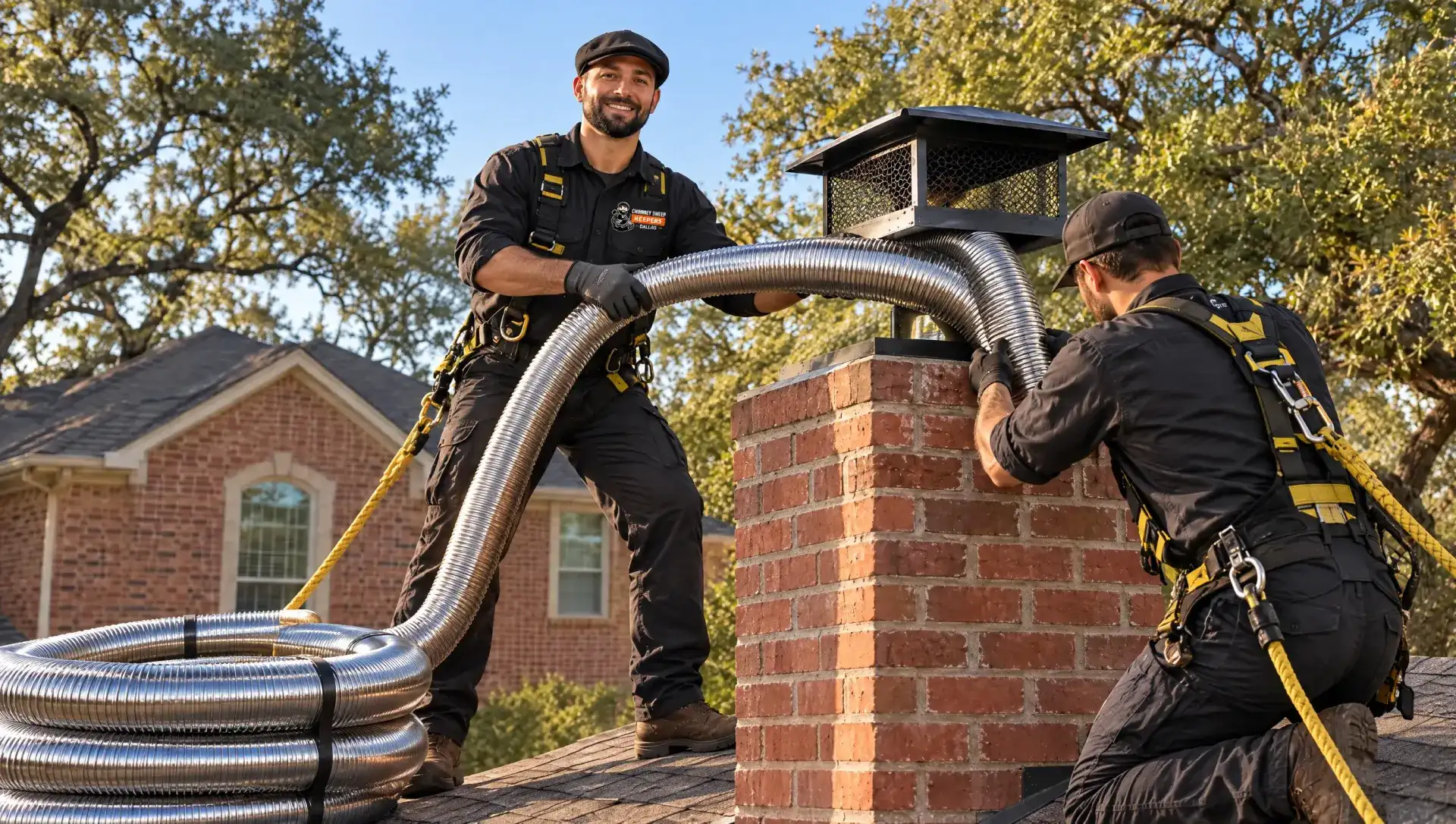 Chimney Relining in Dallas by Chimney Sweep Keepers Dallas