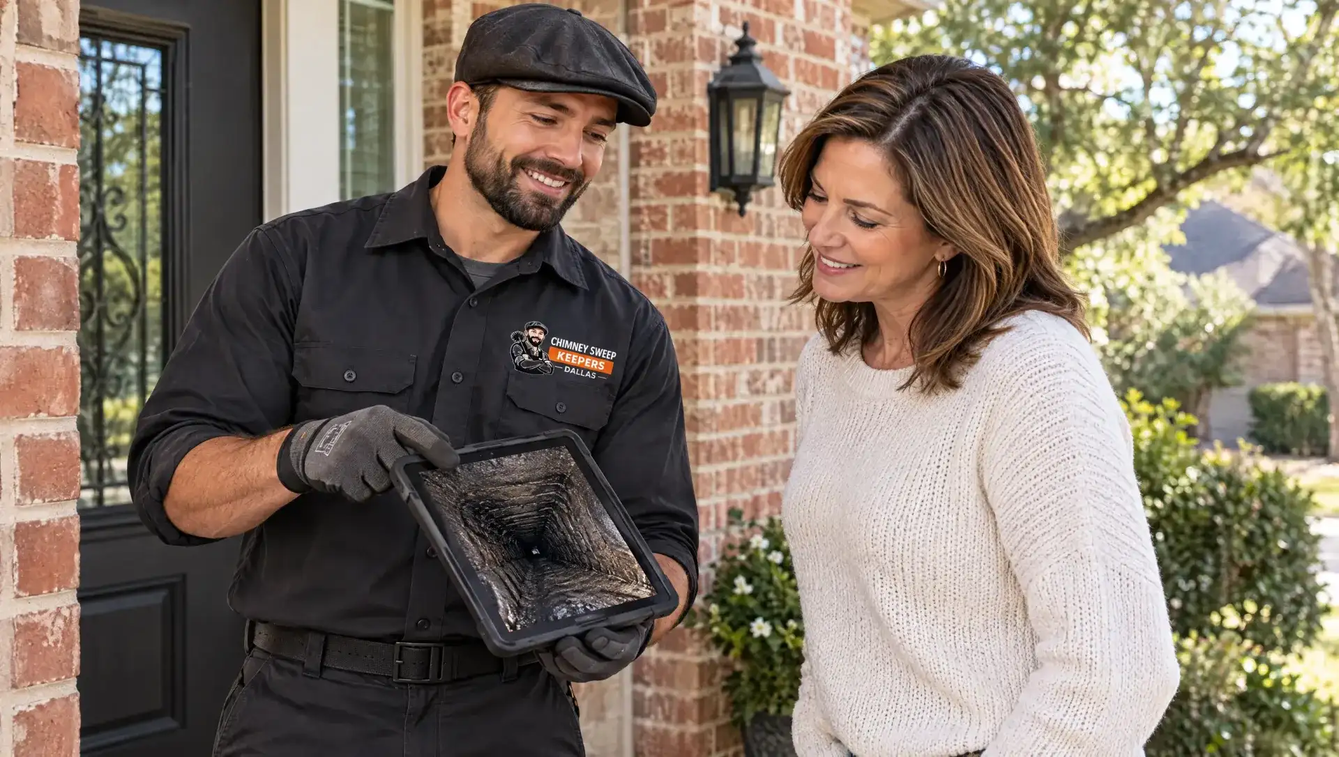 Chimney Fire Prevention in Dallas by Chimney Sweep Keepers Dallas